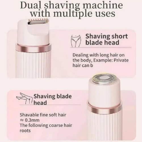 2 in 1 Double Head Electric Shaver and Trimmer 
