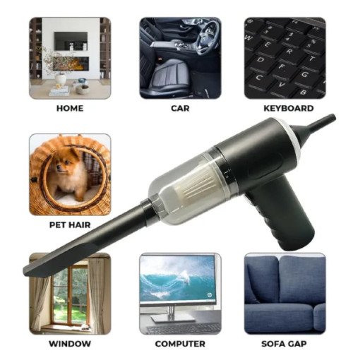 3-in-1 Portable Vacuum Cleaner Duster & Air Blower