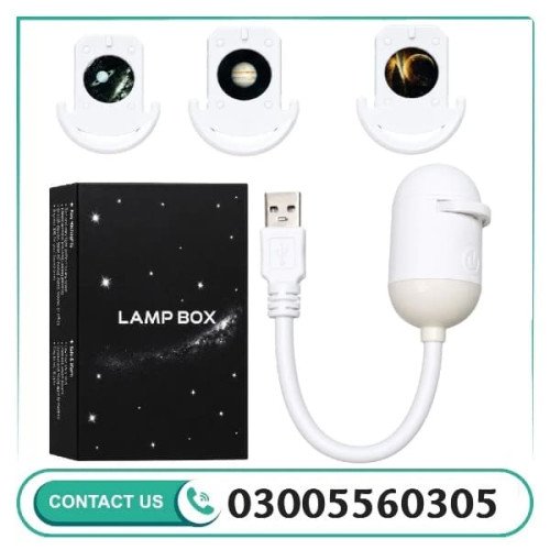 Galaxy Starry Sky Lamp Box 2-in-1 Projector Light