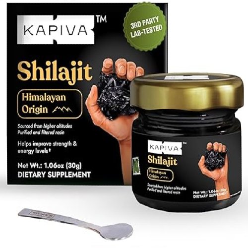 100% Pure Himalayan Shilajit Resin(30gm)
