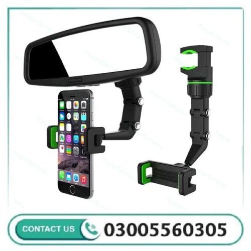 Universal Car Rearview Mirror Phone Holder
