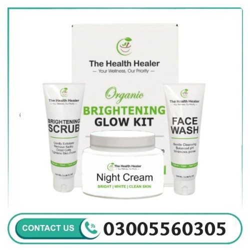 Brightening Glow Kit Face Wash Scrub & Night Cream