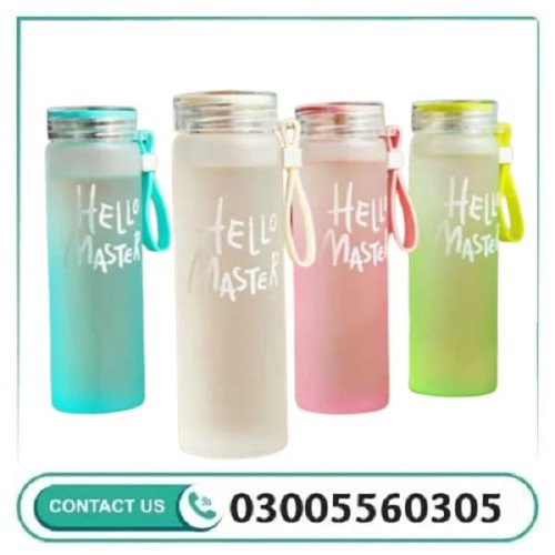 Leak Proof Insulated Bottle With Hello Master Decal Logo 400ML