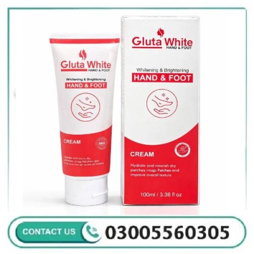 Gluta White Hand & Foot Whitening Cream 100ML