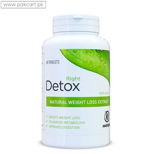 Nutright Right Detox Weight Loss Tablets