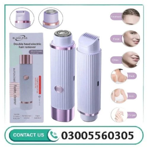 2 in 1 Double Head Electric Shaver and Trimmer 