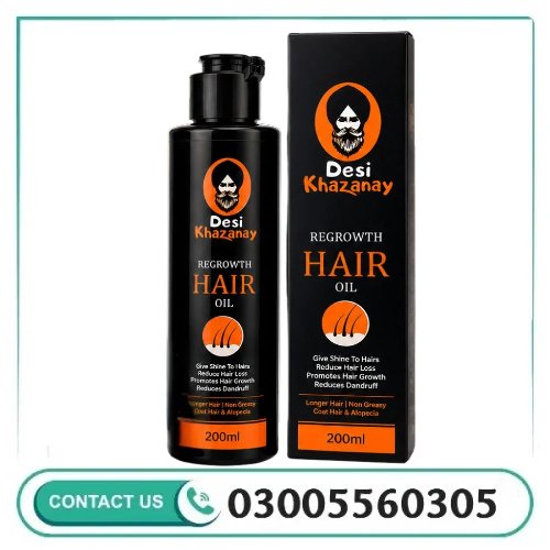 Desi Khazanay Regrowth Hair Oil