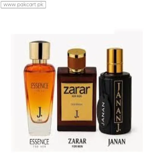 Floral Unisex Perfume 3-Piece Set Long Lasting