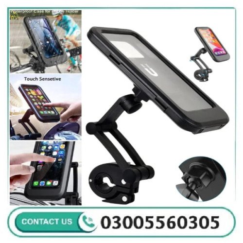 Bike Mount Waterproof Cell Phone Holder
