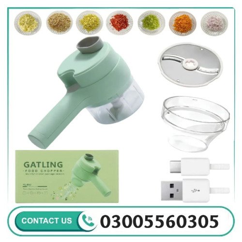 USB Rechargeable Chopper & Vegetable Cutter