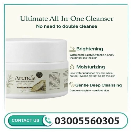Arencia Fresh Green Rice Mochi Cleanser 120g