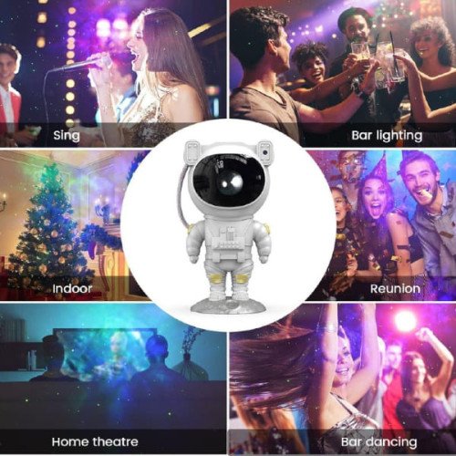 Astronaut Star Projector Night Light