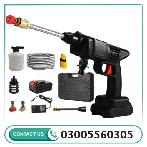 Automatic Cordless Car Wash Spray Gun 48vf Pakistan