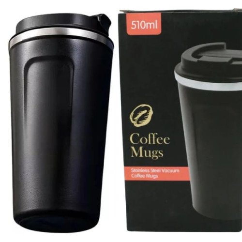 Black 510ML Smart LED Display Coffee Mug