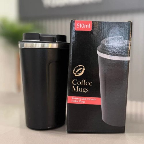 Black 510ML Smart LED Display Coffee Mug