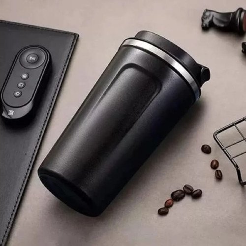 Black 510ML Smart LED Display Coffee Mug