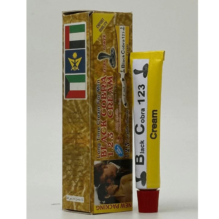 Black Cobra Herbal Delay Cream