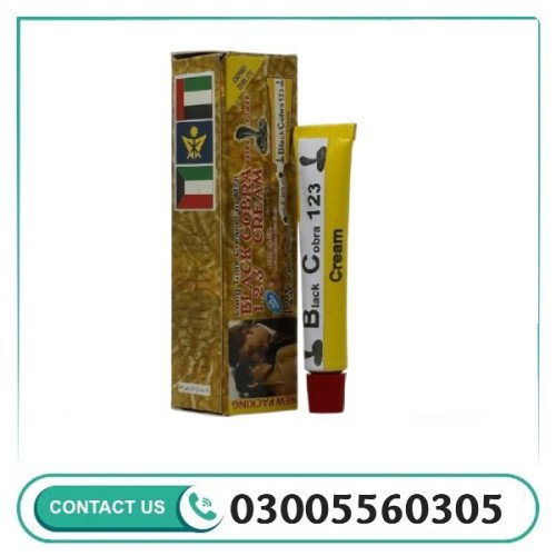 Black Cobra Herbal Delay Cream