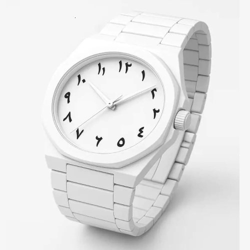 Black & White Fibre Aura Watches In Pakistan