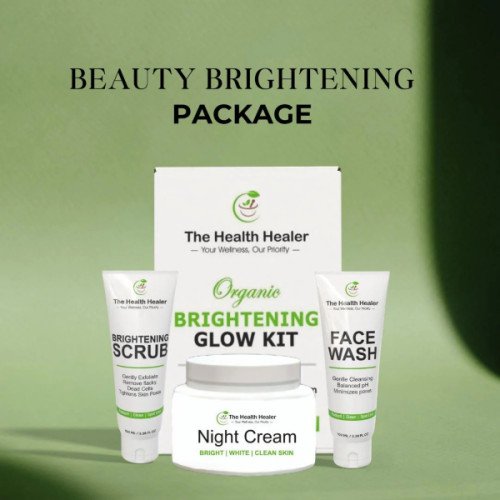 Brightening Glow Kit Face Wash Scrub & Night Cream
