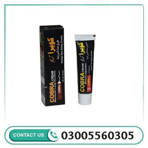Cobra Delay Cream Long Duration Sex Cream