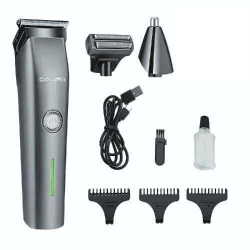 Daling DL-9218 3-in-1 Rechargeable Shaver Trimmer 