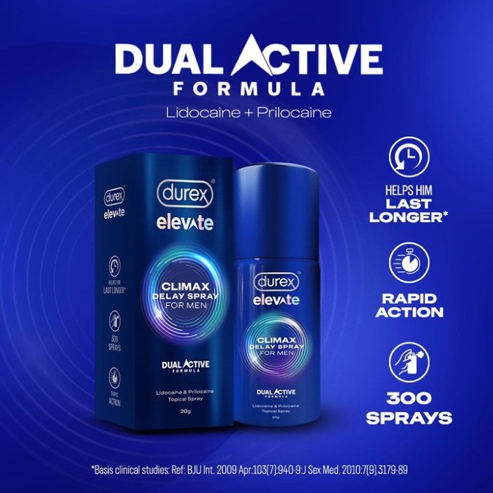 Durex Elevate Climax Delay Spray Price in Pakistan