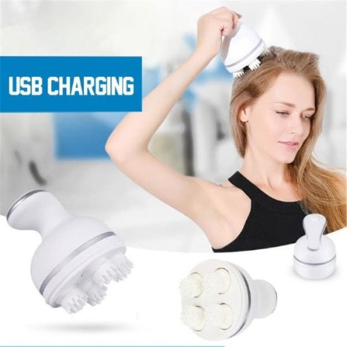 Electric Scalp Massager with 4 Clusters