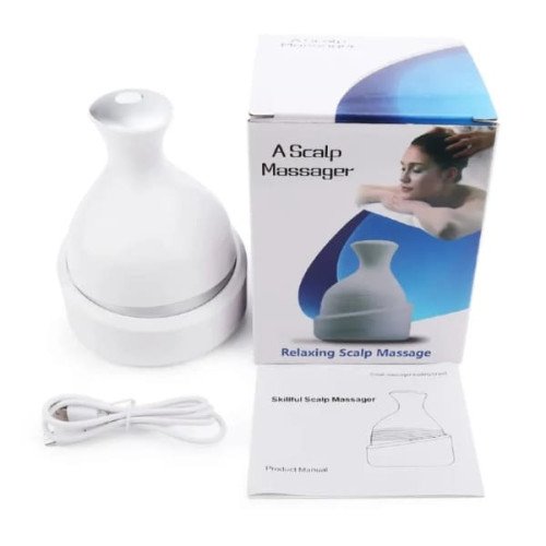 Electric Scalp Massager with 4 Clusters