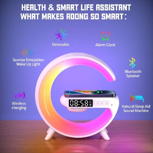 G63 Bluetooth Speaker With Wireless Charger