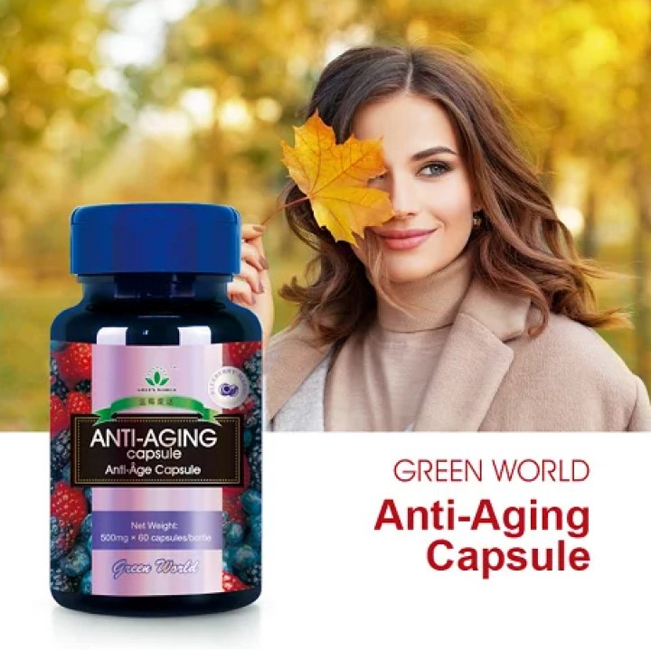 Green World Blueberry Anti Aging Capsule in Pakistan
