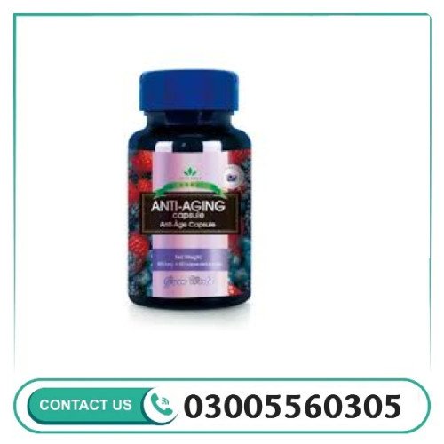 Green World Blueberry Anti Aging Capsule in Pakistan