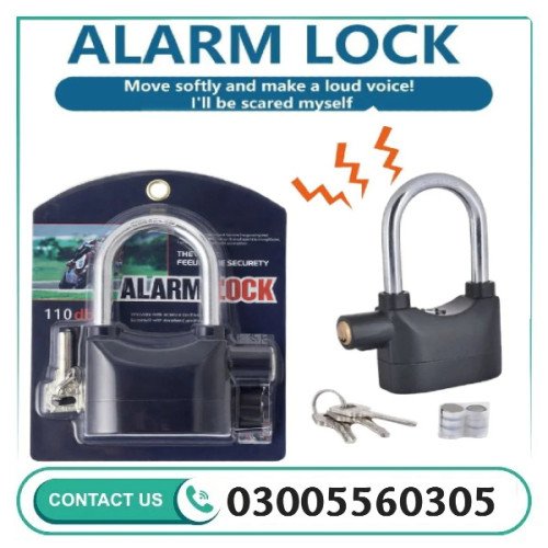 High-security Gembok Alarm Lock
