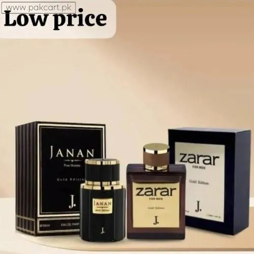 Janan Zarar Unisex Perfume Set 100ml Floral Oil