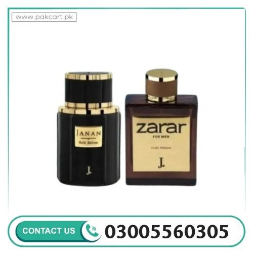 Janan Zarar Unisex Perfume Set 100ml Floral Oil