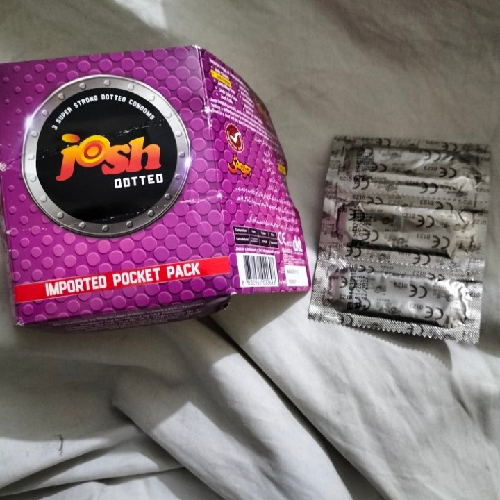 Josh Imported Dotted Condom 3 Pieces