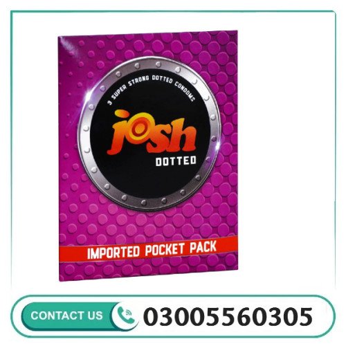 Josh Imported Dotted Condom 3 Pieces