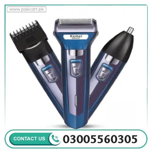 KM-6330 3 in 1 Grooming Kit Price In Pakistan