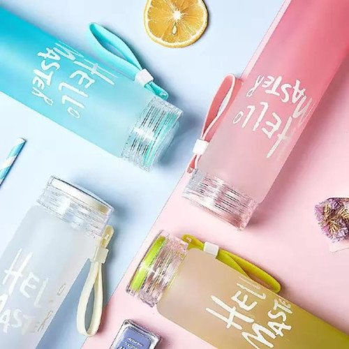 Leak Proof Insulated Bottle With Hello Master Decal Logo 400ML