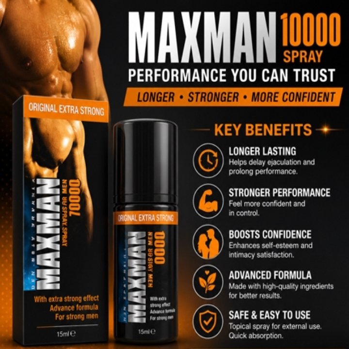 Maxman 75000 Delay Spray Price in Pakistan