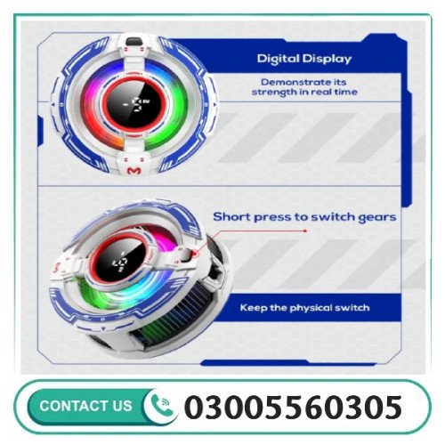 Memo Cx16 Magnetic Mobile Cooler Rgb Display