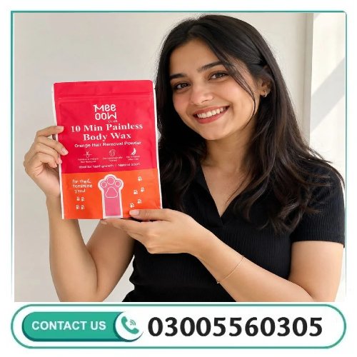 Meow Club 10-Min Painless Body Wax Powder with Spoon