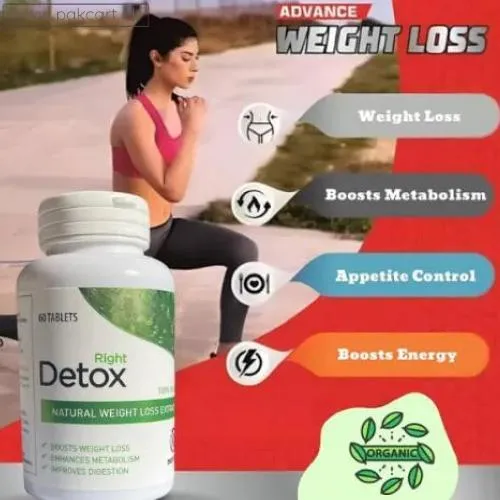 Nutright Right Detox Weight Loss Tablets