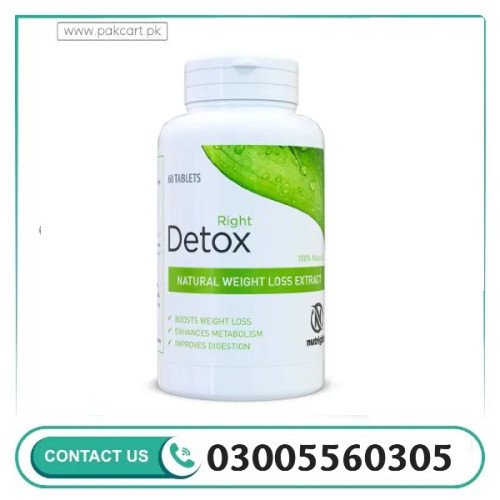 Nutright Right Detox Weight Loss Tablets Pakistan