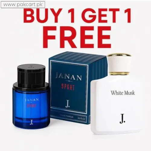 Pack Of 2 Janan Sports & White Musk
