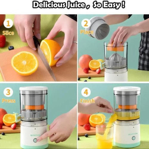 Portable Electric Citrus Juicer USB Rechargeable
