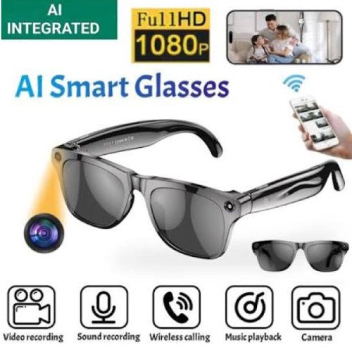 Smart AI Glasses With Hd Camera in Pakistan