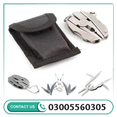 Stainless Steel Outdoor Portable Multitool Plier Knife