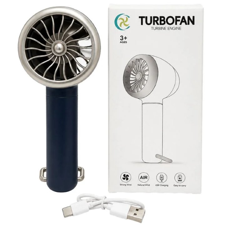 TurboFan Rechargeable Mini Cooling Fan In Pakistan