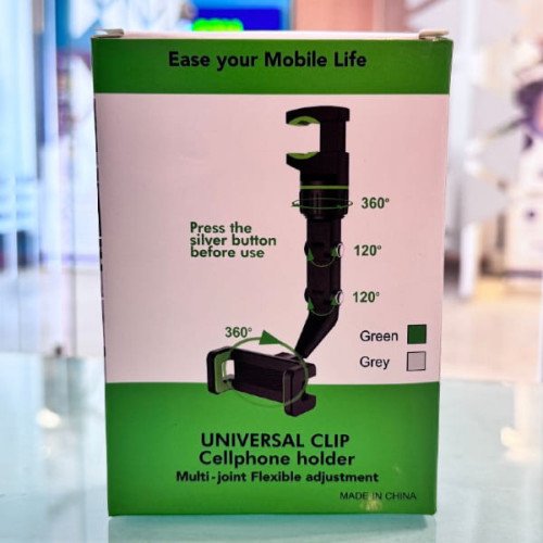 Universal Car Rearview Mirror Phone Holder